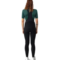 Isadore Signature Thermal Fietsbroek met bretels Dames - Zwart