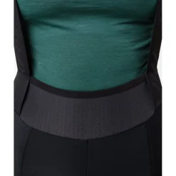 Isadore Signature Thermal Fietsbroek met bretels Dames - Zwart
