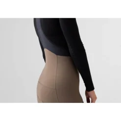 Isadore Winter Wind Block Onderhemd met lange Mouwen Dames - Zwart