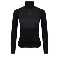 Isadore Winter Wind Block Onderhemd met lange Mouwen Dames - Zwart