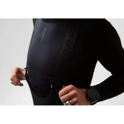 Isadore Winter Wind Block Onderhemd met lange Mouwen Heren - Zwart