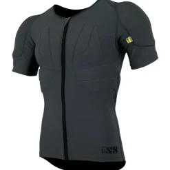 iXS Carve Fietsshirt met Protector Kinderen - grijs