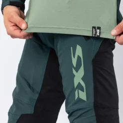 iXS Trigger Lite 1.0 MTB-Fietstrui met lange mouwen Heren - sage-duck green