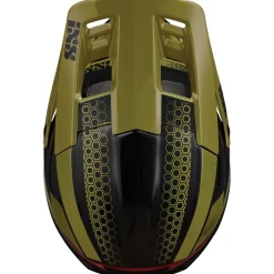 iXS Xult Downhill Helm - acacia / zwart