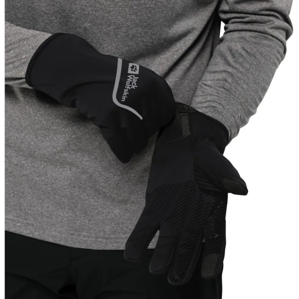Jack Wolfskin Morobbia Light Handschoenen - black