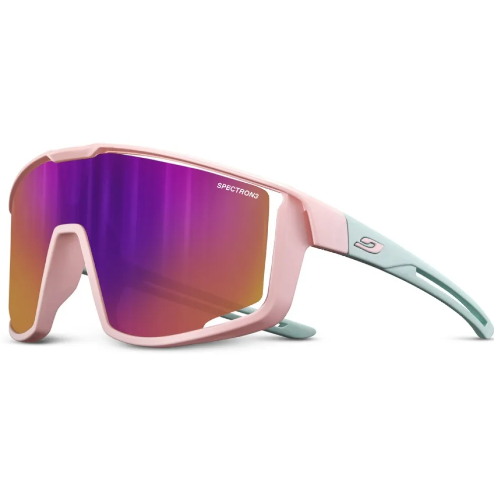 Julbo Fury S Junior Zonnebrillen - Pastel Pink / Pastel Blue - Pink Flash Spectron 3