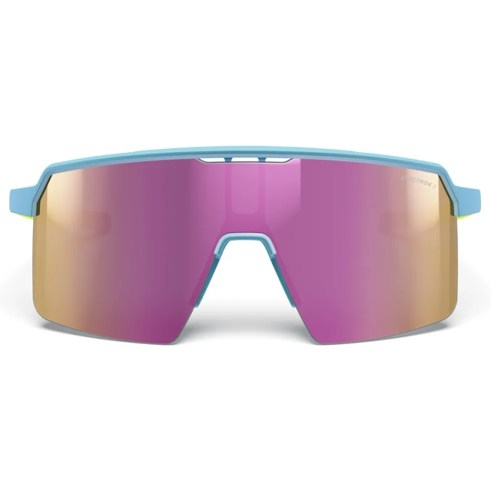 Julbo Intensity Junior Zonnebrillen - Light Blue / Neongelb - Pink Spectron 3