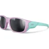 Julbo Stronger Spectron 3 Zonnebrillen voor kinderen - Pink / Mint - Grey Silver Flash