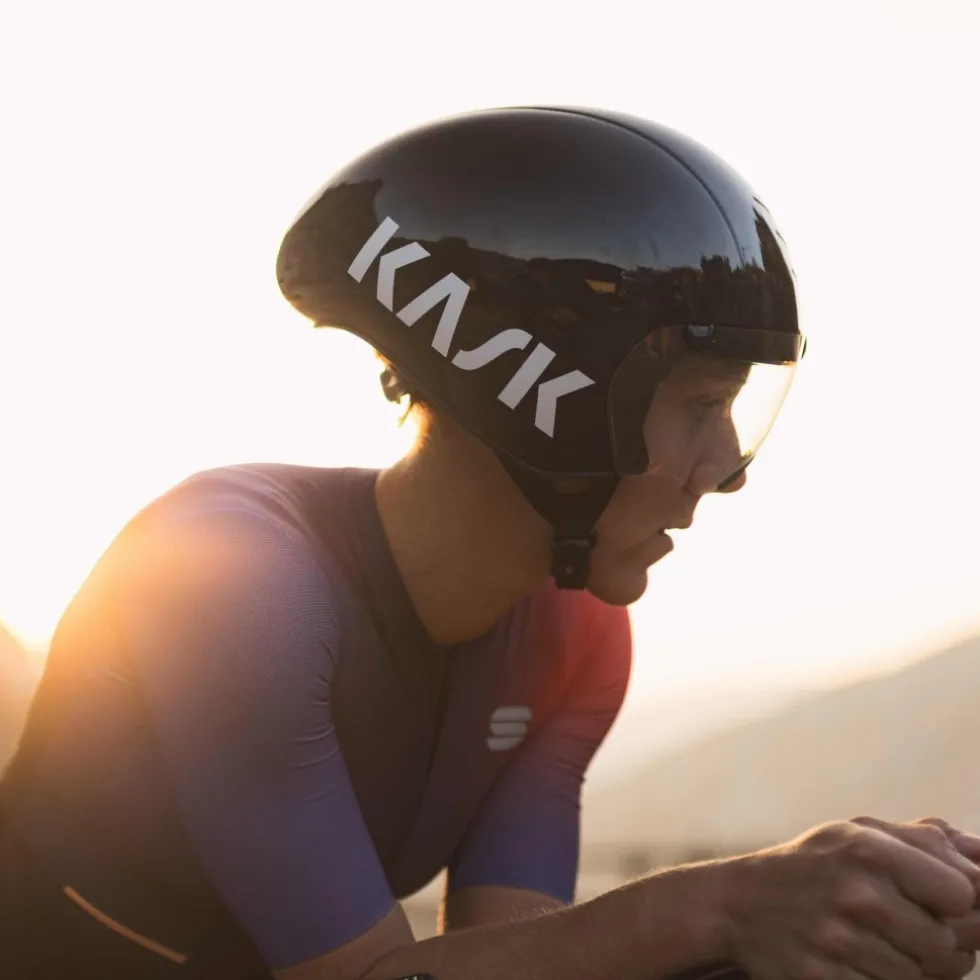 KASK Bambino Pro Time Tijdrithelm - Zwart