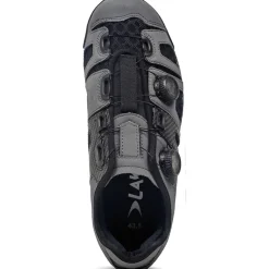 Lake CX242 Racefietsschoenen Heren - mat grijs/zwart