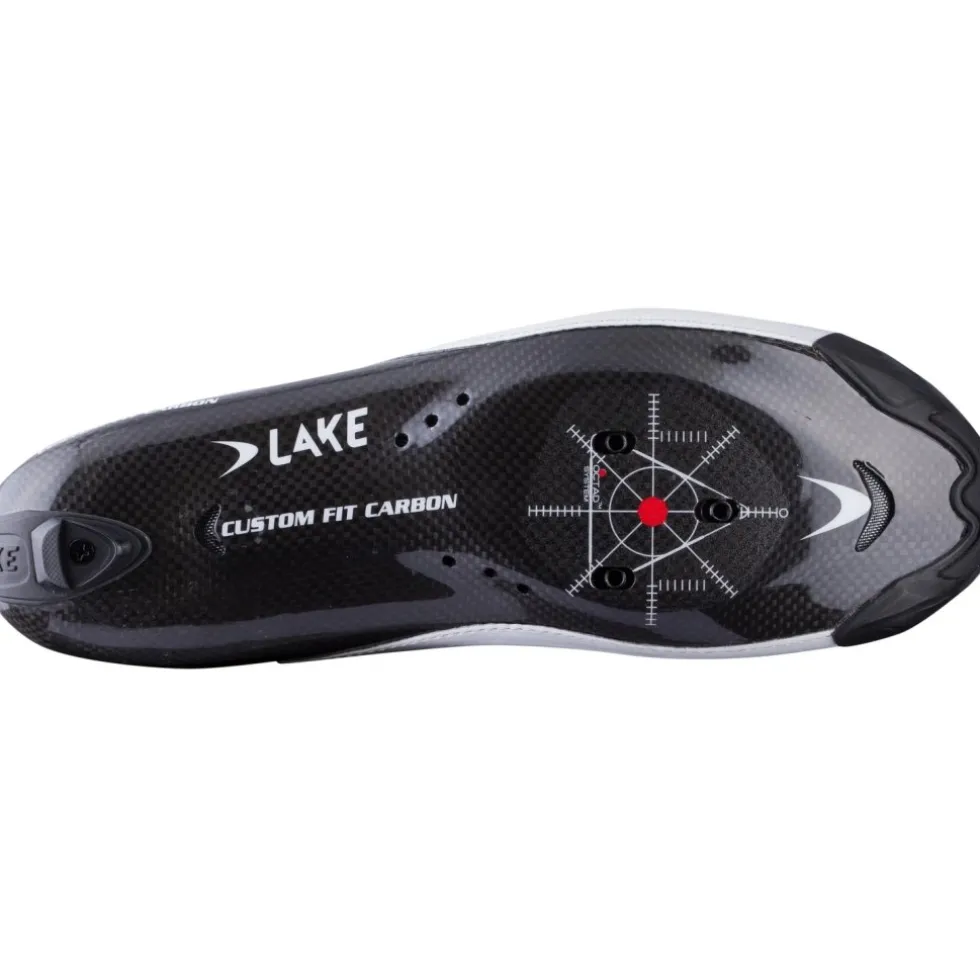 Lake CX403 Racefietsschoenen Heren - Breed - zwart/zilver
