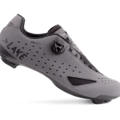 Lake CX177 Racefietsschoenen Heren - mat grijs/zwart
