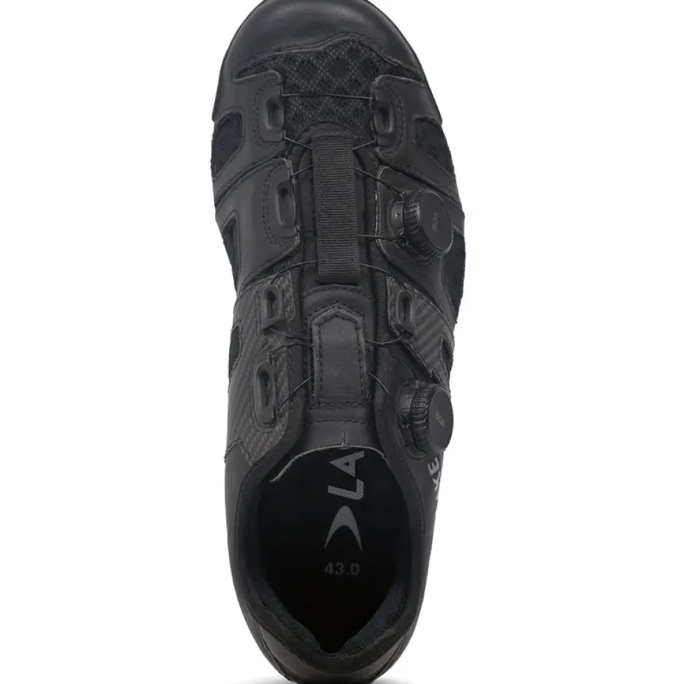 Lake CX242 Racefietsschoenen Heren - zwart/zilver
