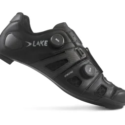 Lake CX242 Racefietsschoenen Heren - zwart/zilver