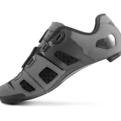 Lake CX242 Racefietsschoenen Heren - Breed - mat grijs/zwart