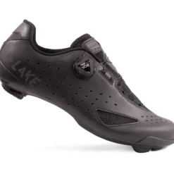 Lake CX177 Racefietsschoenen Heren - zwart/zwart reflecterend