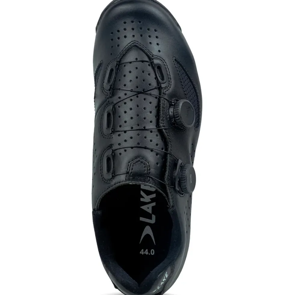 Lake CX239 Racefietsschoenen Heren - Breed - zwart/zwart