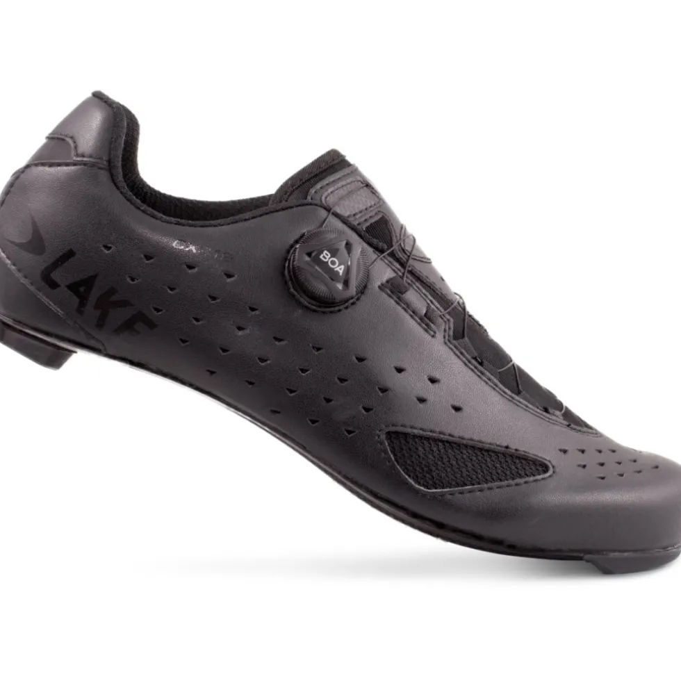 Lake CX219 Racefietsschoenen Heren - zwart/zwart