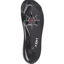 Lake CX201 Racefietsschoenen Heren - zwart/zwart