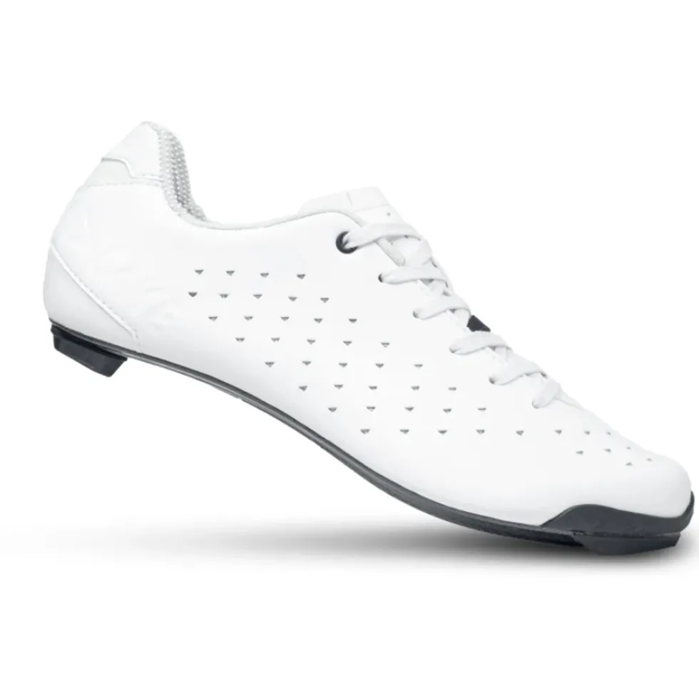 Lake CX21C Racefietsschoenen Heren - wit/wit clarino