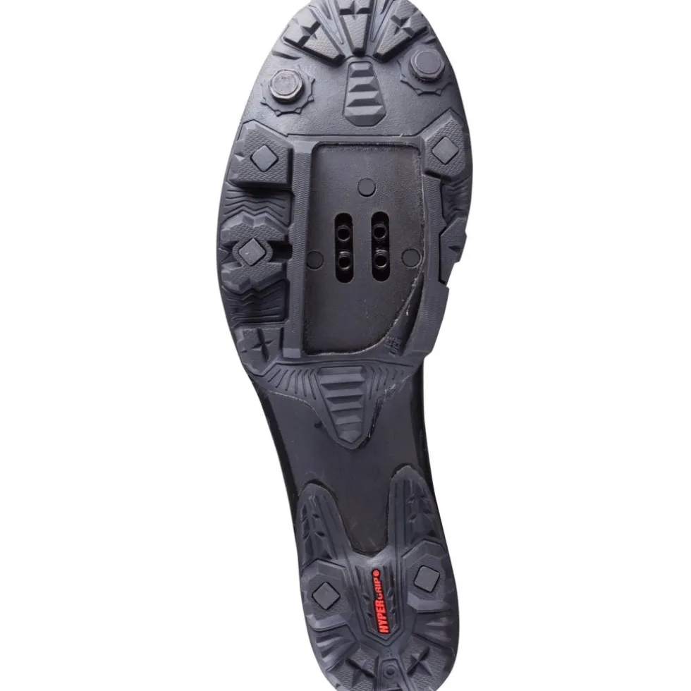 Lake MX146 MTB-Schoenen Heren - Breed - zwart/zwart reflecterend