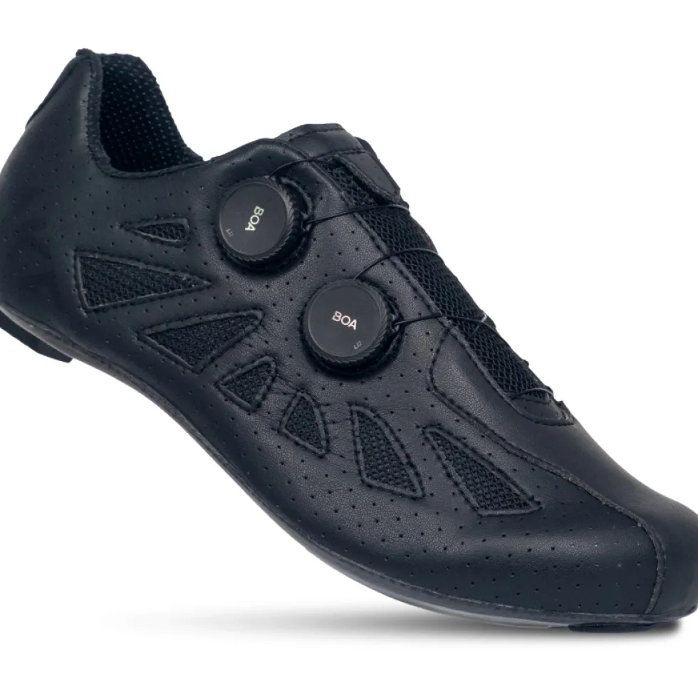 Lake Racefietsschoenen Heren - CX302 - Smal - zwart/zwart