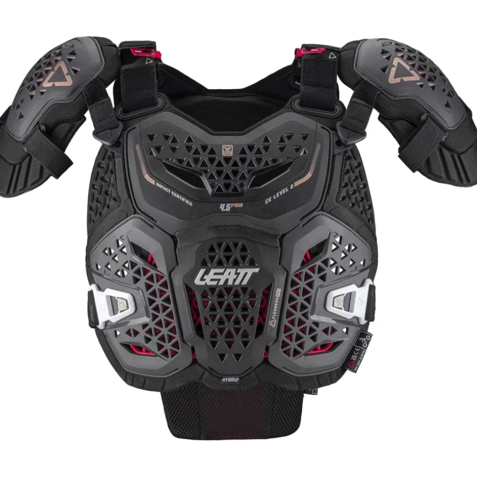 Leatt 4.5 Hybrid Pro Borstbeschermer Dames - zwart