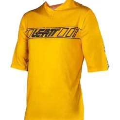 Leatt MTB Enduro 3.0 Shirt met 3/4-Mouwen Kinderen - gold
