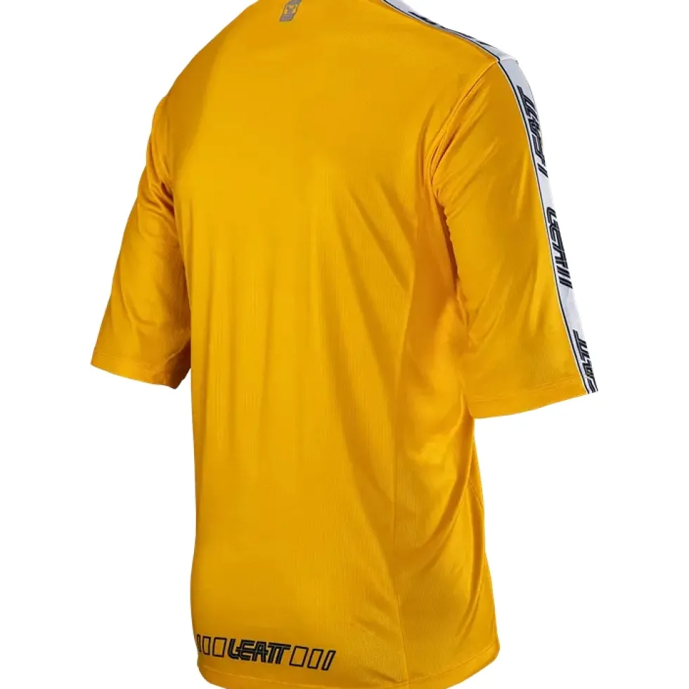 Leatt MTB Enduro 3.0 Shirt met 3/4-Mouwen Kinderen - gold