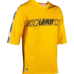 Leatt MTB Enduro 3.0 Shirt met 3/4-Mouwen Kinderen - gold
