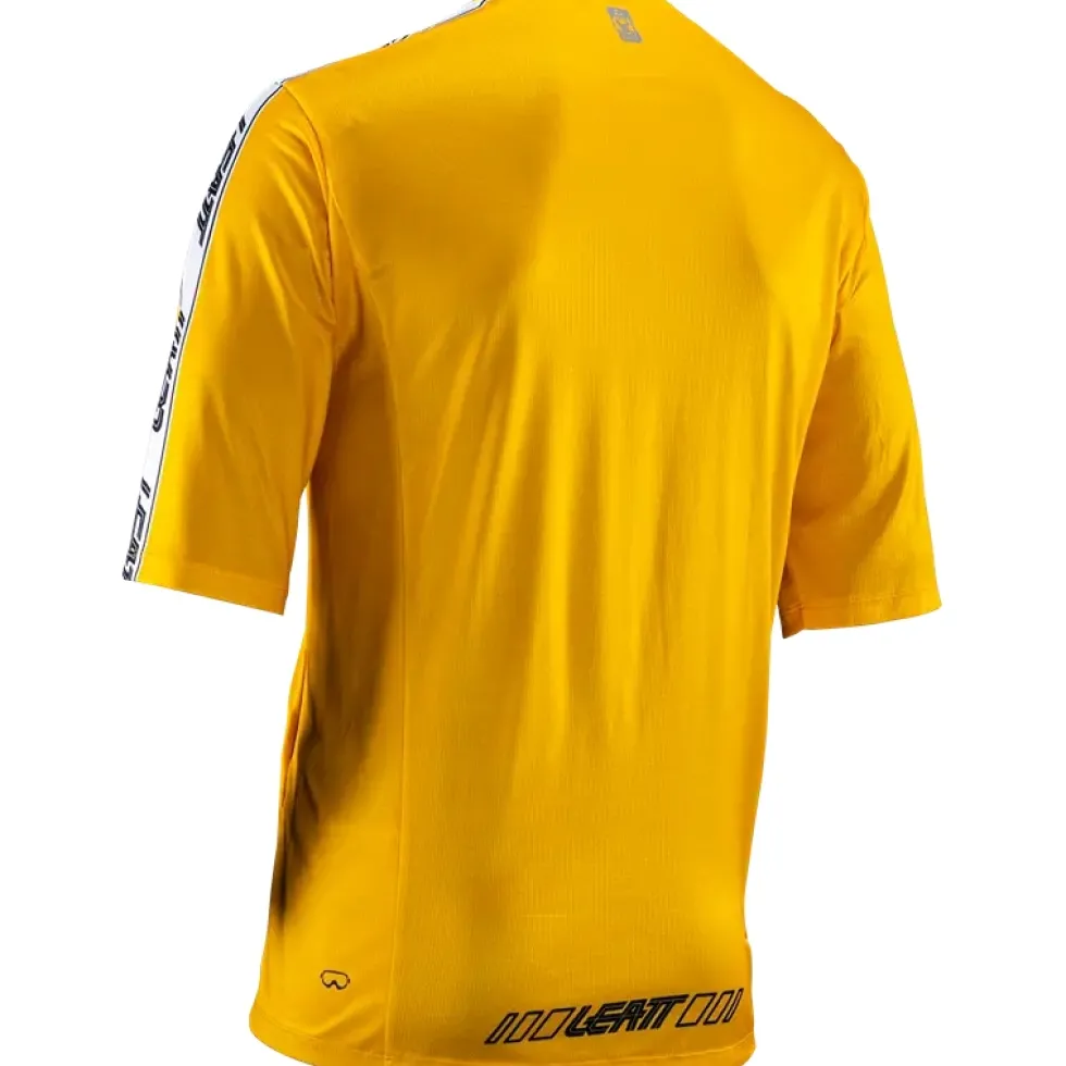 Leatt MTB Enduro 3.0 Shirt met 3/4-Mouwen Kinderen - gold