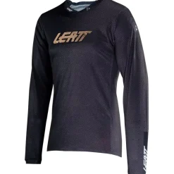 Leatt MTB Gravity 4.0 Shirt met Lange Mouwen Kinderen - zwart