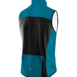 Löffler Comfort WPM Pocket Fietsvest Heren - blue coral 373