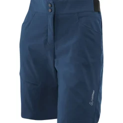 Löffler Comfort-E CSL Fietsshort Dames - donkerblauw 495