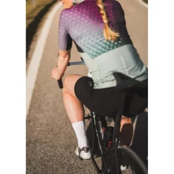 Löffler Concept SQL Fietsshort met Bretels Dames - zwart 990