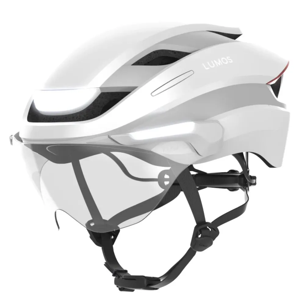 Lumos Ultra E-Bike Helm - Lunar White