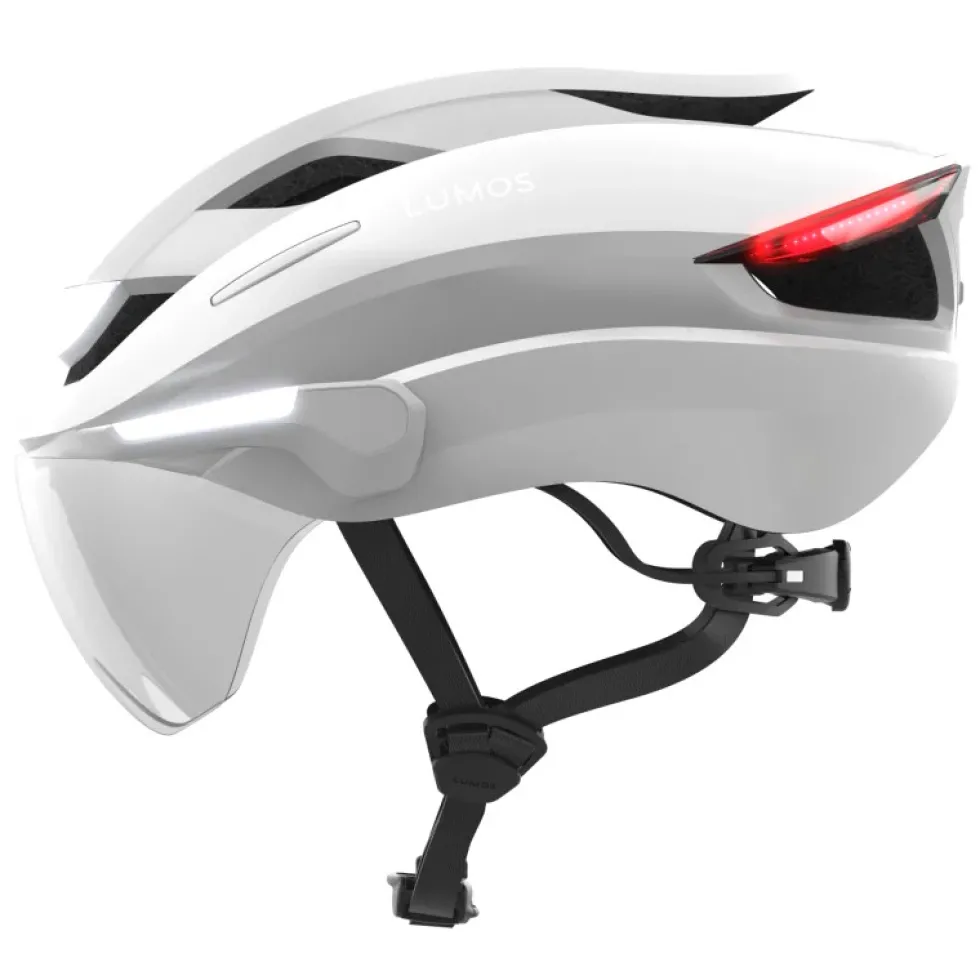 Lumos Ultra E-Bike Helm - Lunar White