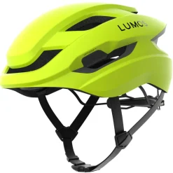 Lumos Ultra Fly MIPS Helm + Firefly Helmlicht - Hyper Green