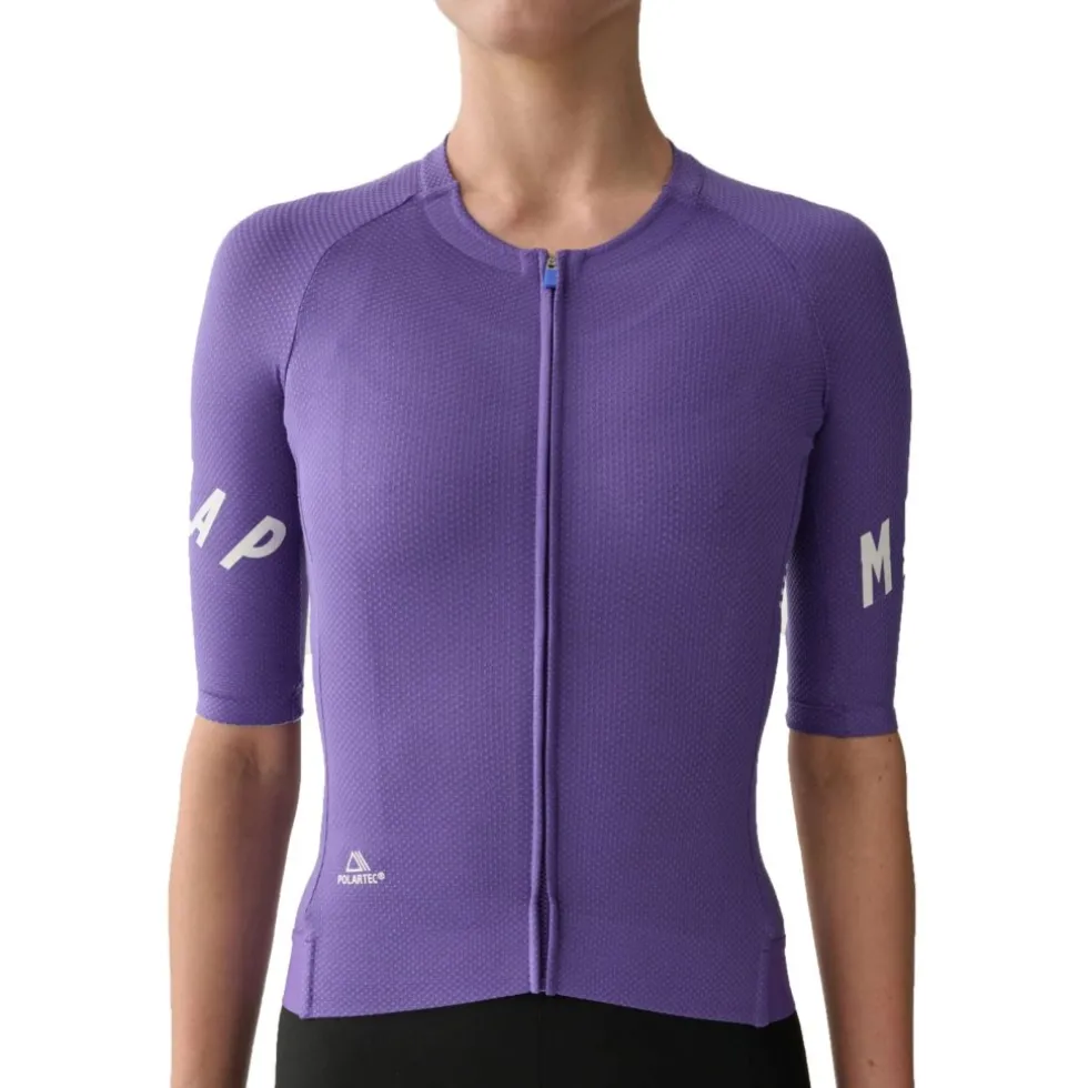 MAAP Aeon Fietsshirt met Korte Mouwen Dames - prism