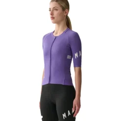 MAAP Aeon Fietsshirt met Korte Mouwen Dames - prism