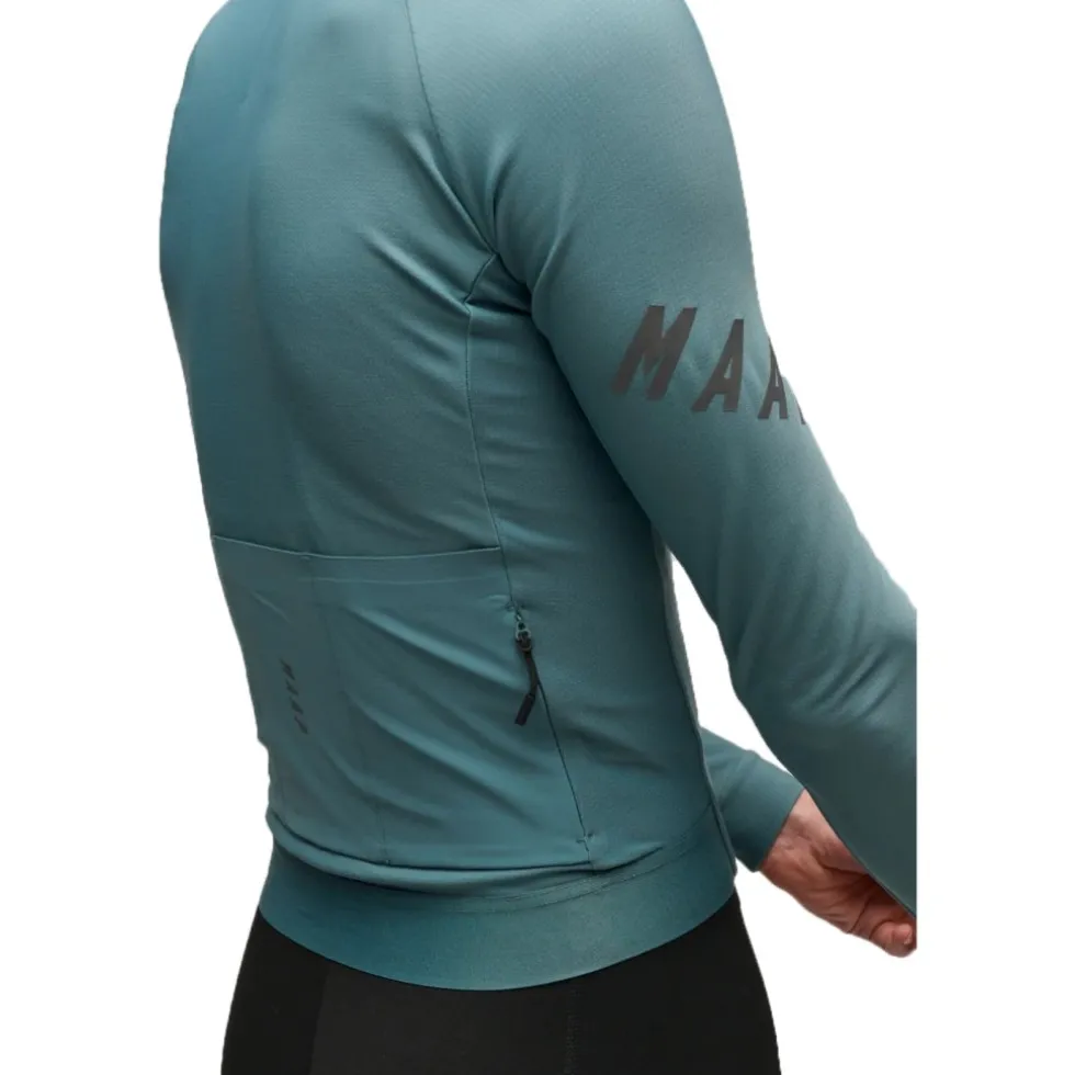 MAAP Aeon Thermo Shirt met Lange Mouwen Heren - atlantic
