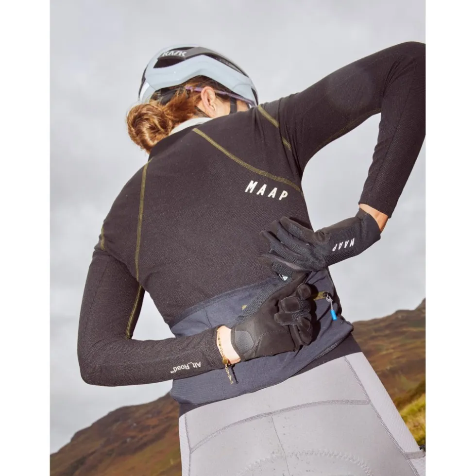 MAAP Alt Road Fietsshirt met Lange Mouwen 2.0 Dames - zwart