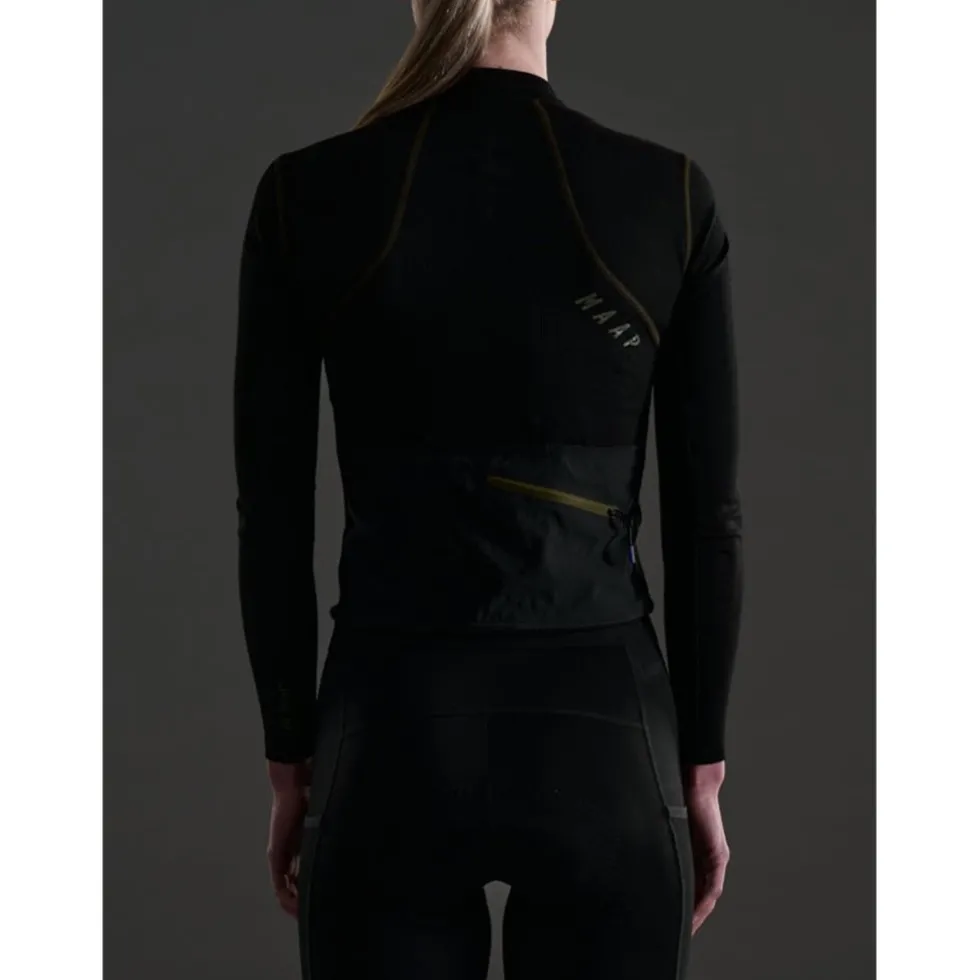 MAAP Alt Road Fietsshirt met Lange Mouwen 2.0 Dames - zwart