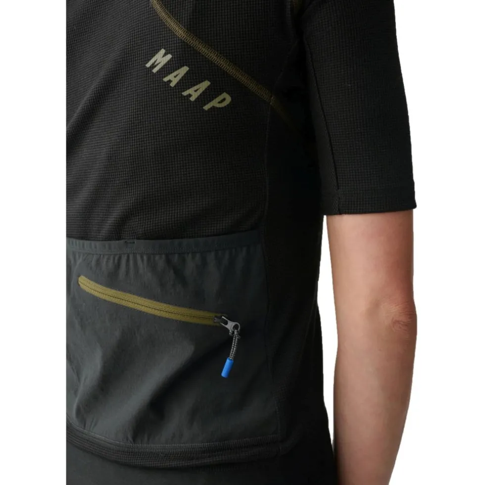 MAAP Alt Road Fietsshirt met Korte Mouwen 2.0 Dames - zwart