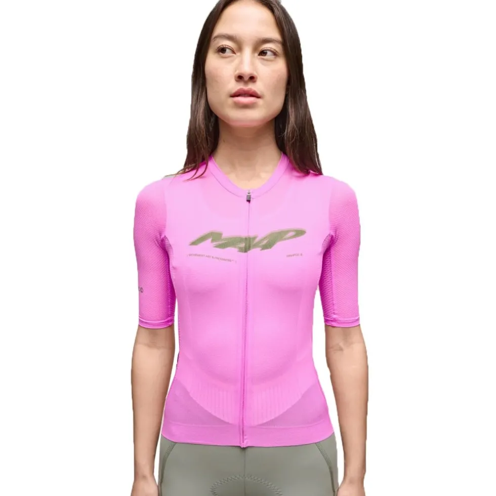 MAAP Blaze Pro Air 3.0 Fietsshirt met Korte Mouwen Dames - musk stick