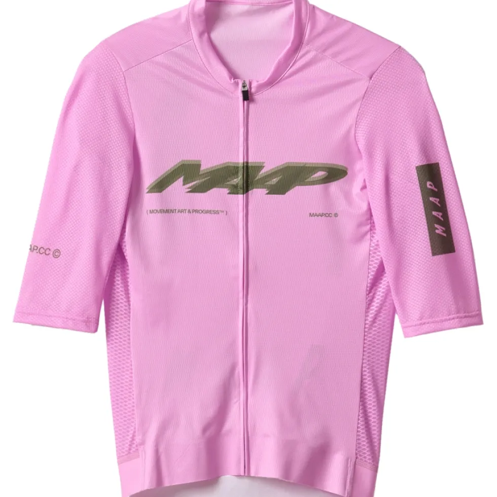 MAAP Blaze Pro Air 3.0 Fietsshirt met Korte Mouwen Heren - musk stick