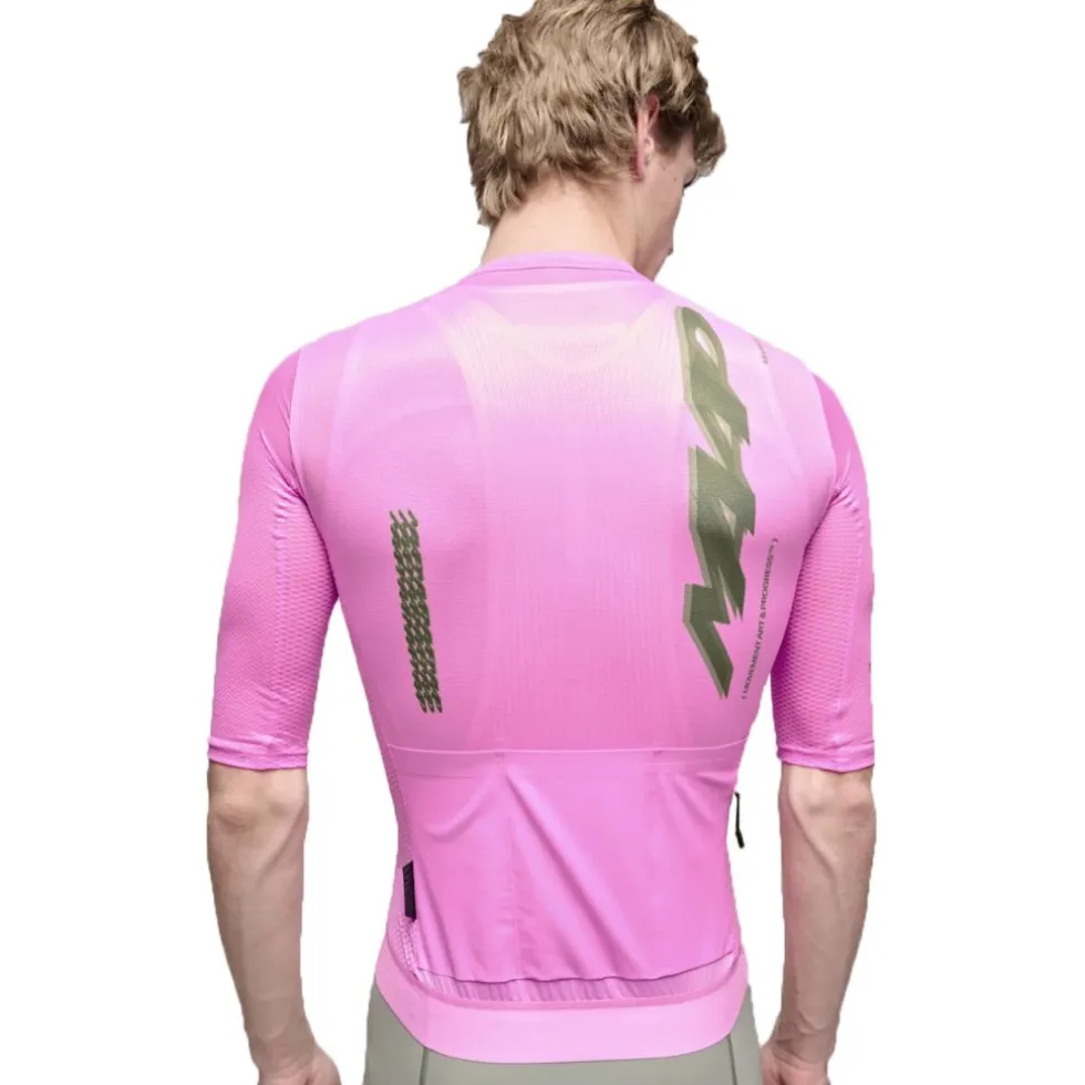 MAAP Blaze Pro Air 3.0 Fietsshirt met Korte Mouwen Heren - musk stick