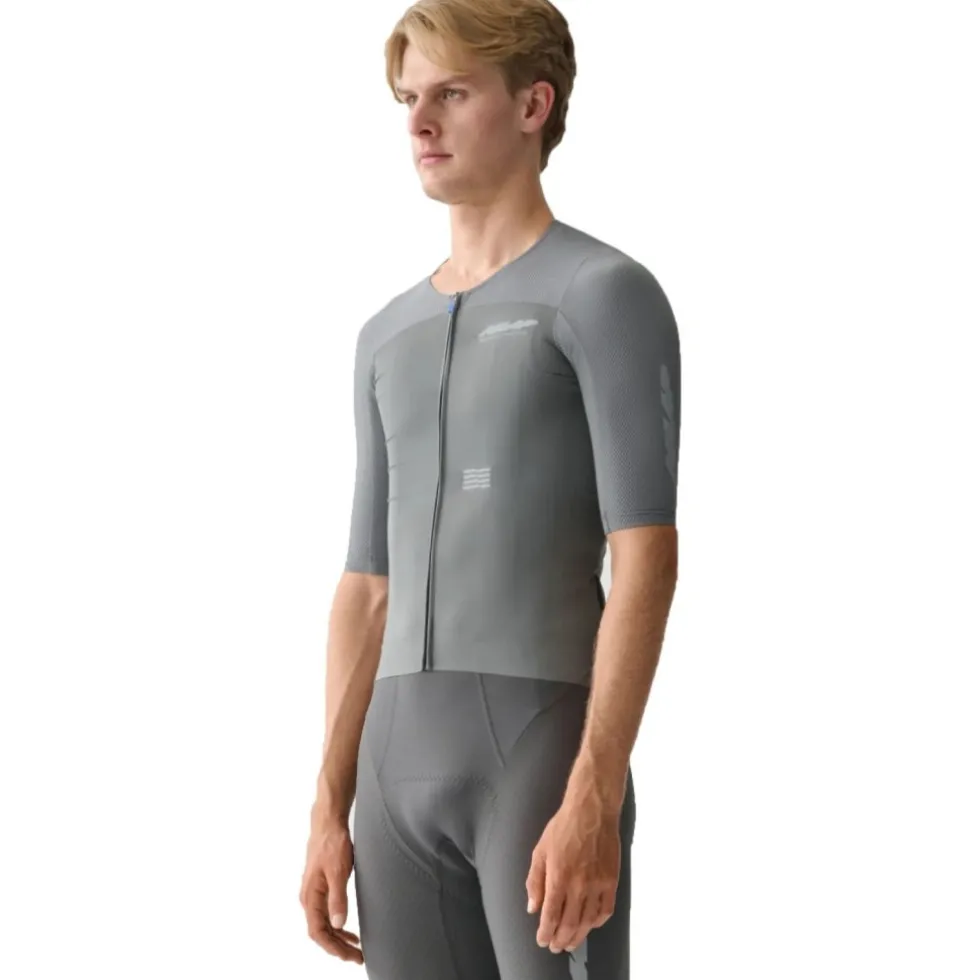 MAAP Eclipse Pro Race Fietsshirt met Korte Mouwen Heren - pewter
