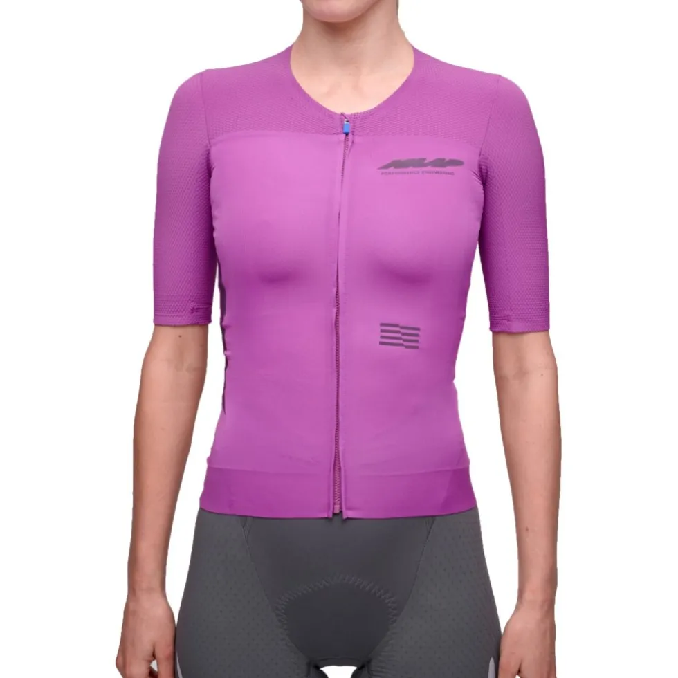 MAAP Eclipse Pro Race Fietsshirt met Korte Mouwen Dames - magenta