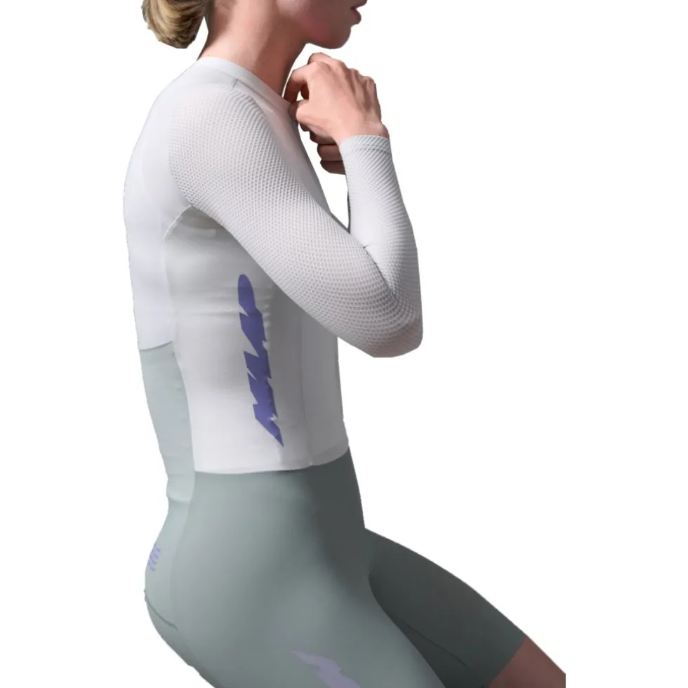 MAAP Eclipse Pro Racebody met Lange Mouwen Dames - frost